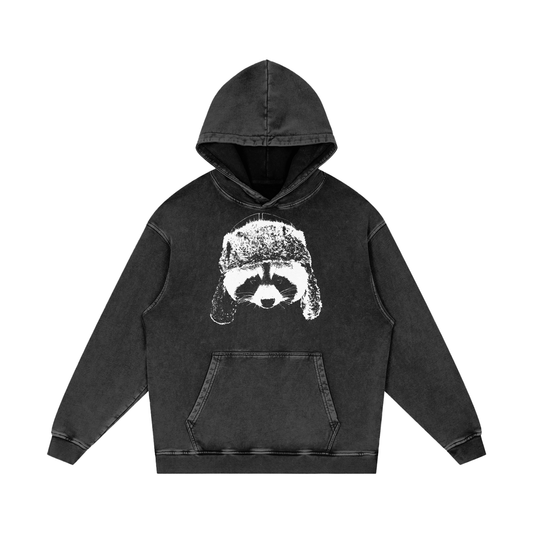 Raccoon Cotton Hoodie