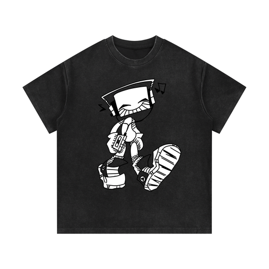 Jamming Waffle Knit T-Shirt